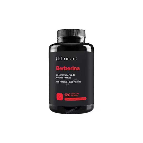 BERBERINA C/P NEGRA + CROMO 120 cap