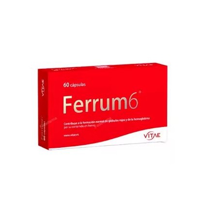 FERRUM 6 60 CAPSULAS VITAE