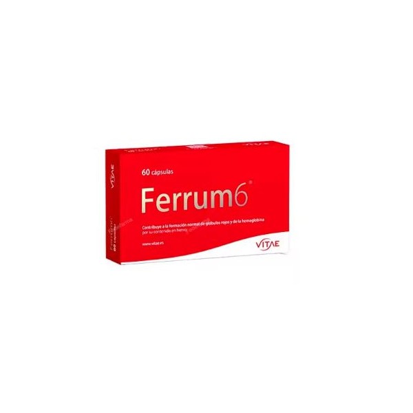FERRUM 6 60 CAPSULAS VITAE