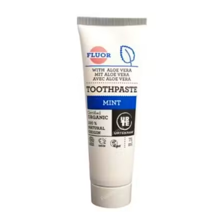 DENTRIFICO MENTA ALOE C/fluor 75ml ECO VEGAN URTEKRAM
