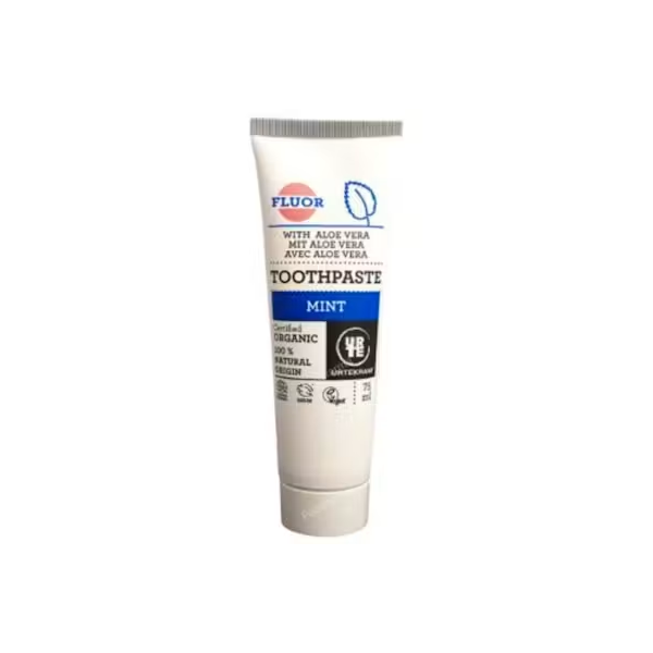 DENTRIFICO MENTA ALOE C/fluor 75ml ECO VEGAN URTEKRAM