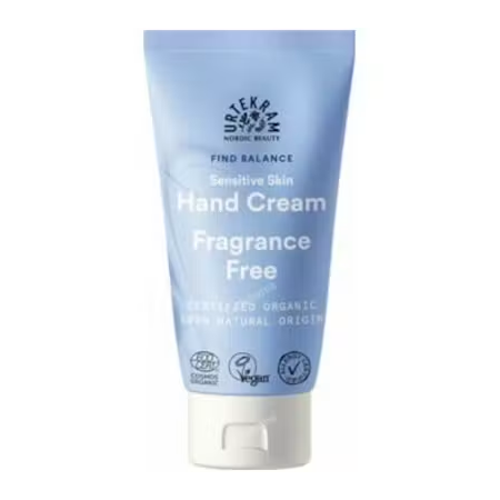 FRAGANCE FREE CREMA MANOS 75ml ECO VEGAN - URTEKRAM