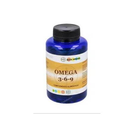 ALFA HERBAL OMEGA 3-6-9 aceite de salmon-onagra-lino 100
