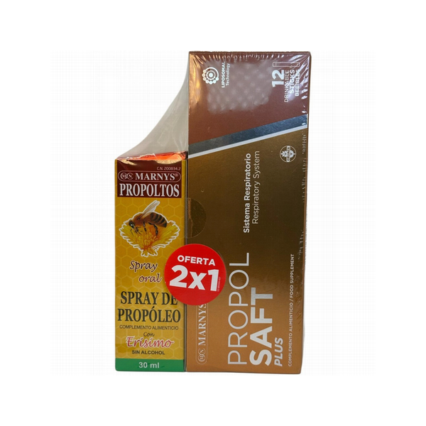 PACK PROPOLTOS 30 ML + PROPOLSAFT PLUS STICKS