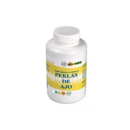 ALFA HERBAL PERLAS DE ACEITE DE AJO 180perlas