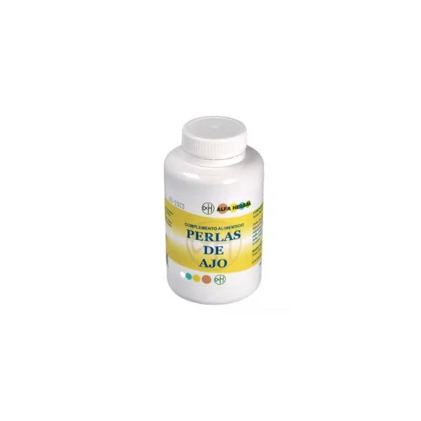 ALFA HERBAL PERLAS DE ACEITE DE AJO 180perlas