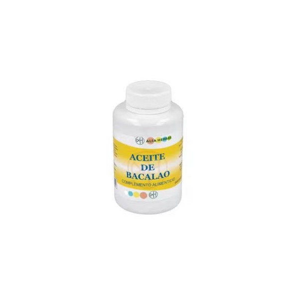  ALFA HERBAL ACEITE DE BACALAO 200perlas