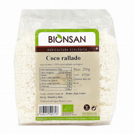 COCO RALLADO ECO200GR BIOSAN