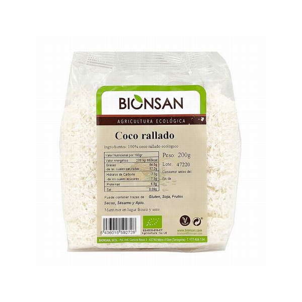 COCO RALLADO ECO200GR BIOSAN
