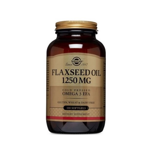 SOLGAR ACEITE DE LINAZA 1.250mg. 100perlas