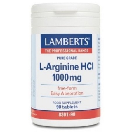 L-ARGININA HCI 1000MG 90T LAMB