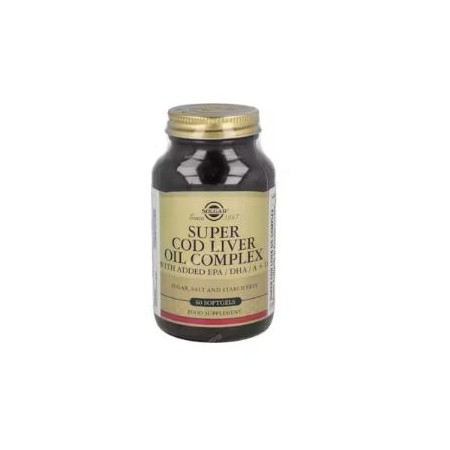 SUPER COD LIVER 60CAP SOLGAR