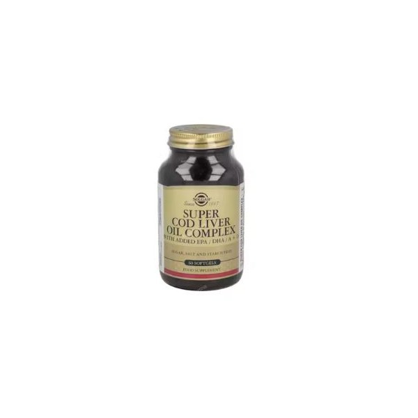 SUPER COD LIVER 60CAP SOLGAR