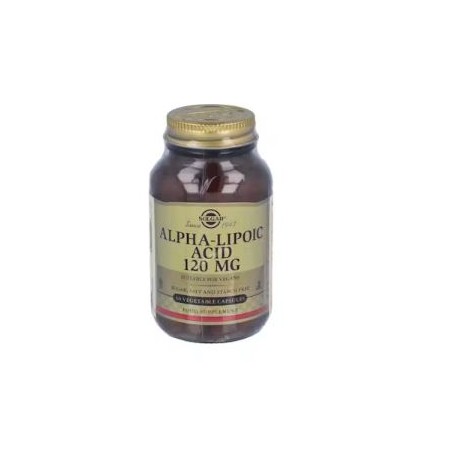 ACIDO ALFA LIP 120MG 60 SOLGAR