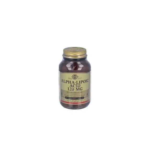 ACIDO ALFA LIP 120MG 60 SOLGAR