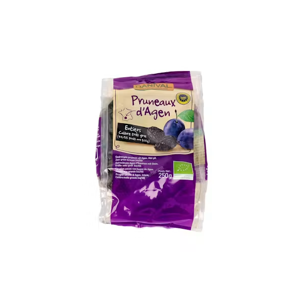 CIRUELAS PASAS 250g BIO - DANIVAL