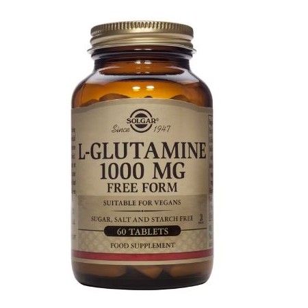 L-GLUTAMINA 1000MG 60C SOLGAR