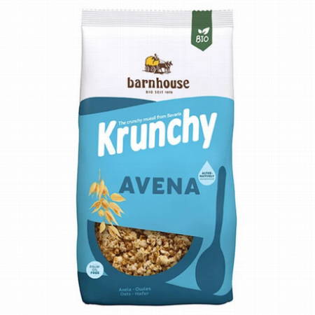 KRUNCHY AVENA BIO 750GR BURNHOUSE