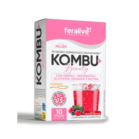 KOMBUCHA BEAUTY FRUTOS ROJOS