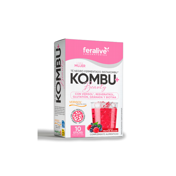 KOMBUCHA BEAUTY FRUTOS ROJOS