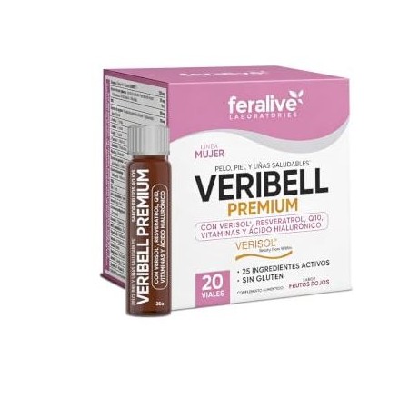 VERIBELL PREMIUM 20 VIALES FRUTOS ROJOS