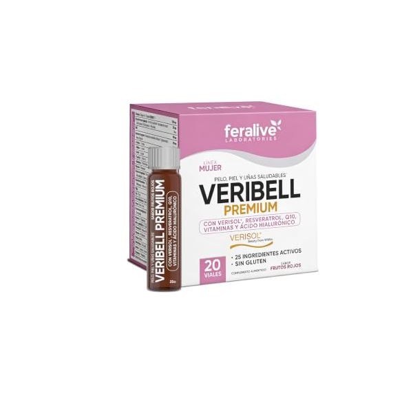 VERIBELL PREMIUM 20 VIALES FRUTOS ROJOS