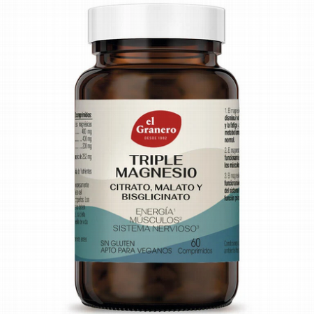 TRIPLE MAGNESIO 60comp - EL GRANERO