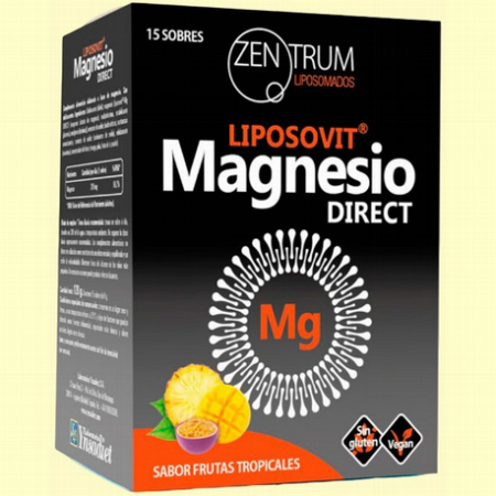 LIPOSOVIT MAGNESIO DIRECT 15sob mango - YNSADIET