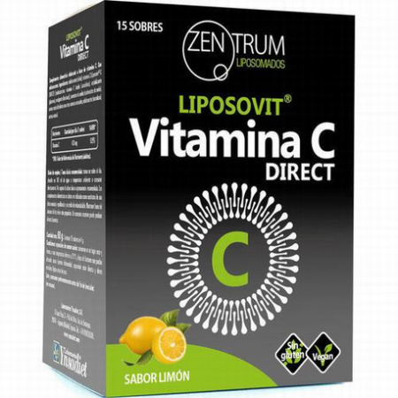 LIPOSOVIT VIT C DIRECT 15sob limon- YNSADIET