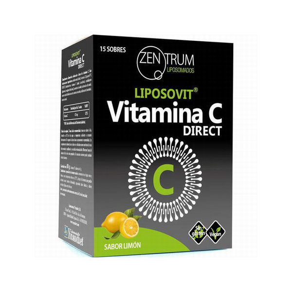 LIPOSOVIT VIT C DIRECT 15sob limon- YNSADIET