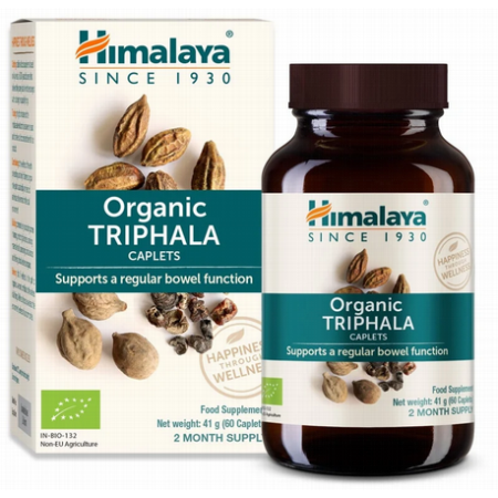 HIMALAYA TRIPHALA ORGANIC 60caps
