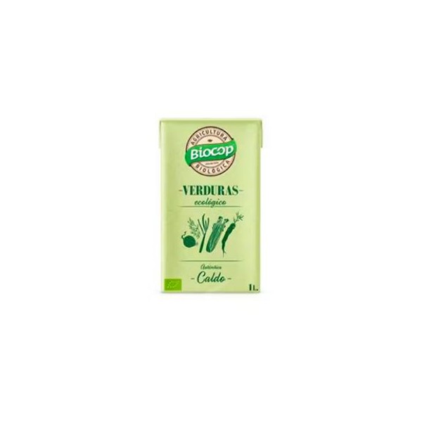 BIOCOP CALDO DE VERDURAS AUTENTICO tetrabrick 1lt BIO