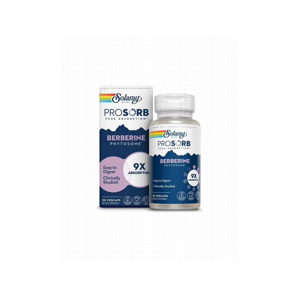 PROSORB BERBERINE 9X 30caps - SOLARAY