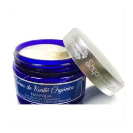 CREMA MANTECA KARITE NARANJA ORGANICA 100ml - RADHE SHYAM