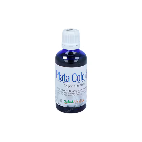 PLATA COLOIDAL 12Oppm 50ml - SALUDALKALINA