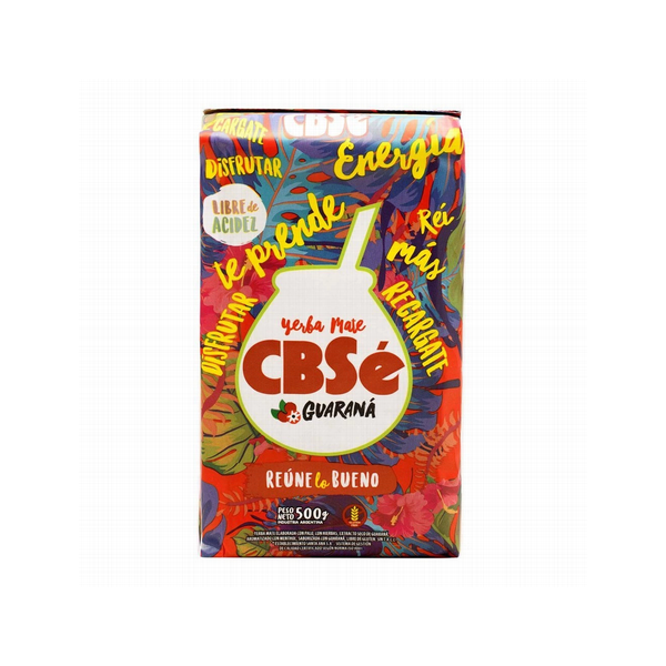 YERBA MATE CBSÉ GUARANÁ 500G