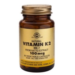 VITAMINA K2  100MG 50CP SOLGAR