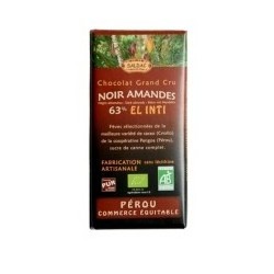 CHOCOLATE CON ALMENDRAS PURA ORO DE LOS ANDES