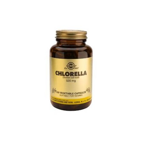 CHLORELLA 100CAPS 520MG SOLGAR