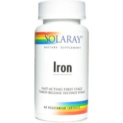 IRON 25 MG. - 60 CÁPSULAS VEGETALES