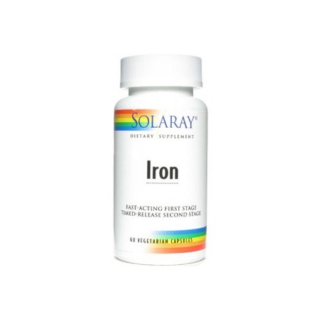 IRON 25 MG. - 60 CÁPSULAS VEGETALES