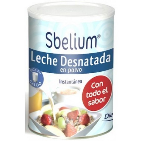 LECHE DESNATADA 350GR SBELIUM