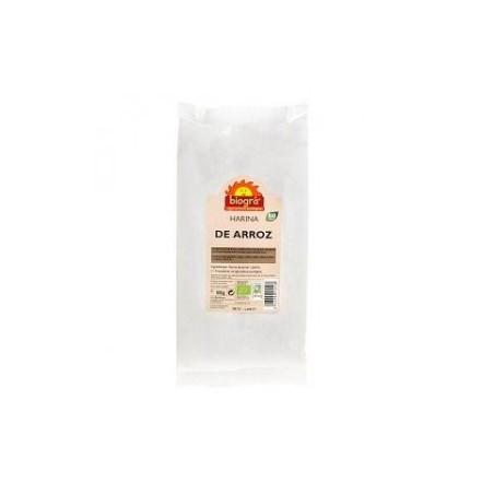 HARINA ARROZ 500G BIOGRA