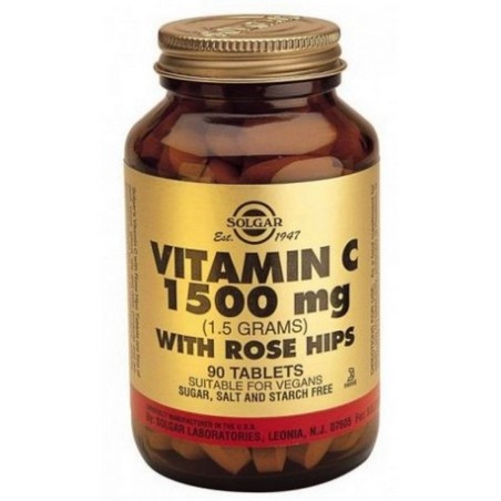 ROSE HIPS C 1500MG 90C SOLGAR