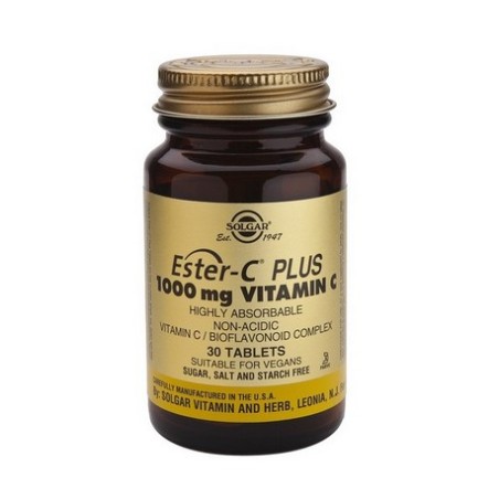 ESTER-C 1000 MG 30COM SOLGAR