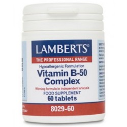 VITAMINA B 50 60TAB LAMBERTS