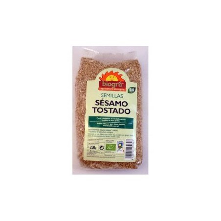 SESAMO TOSTADO 250GR. BIOGRA