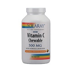 VITAMINA C CHEWABLE NARANJA