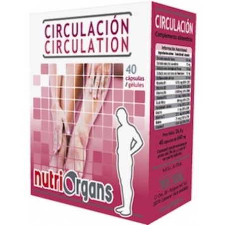 NUTRIORGANS CIRCULACION 40CAP