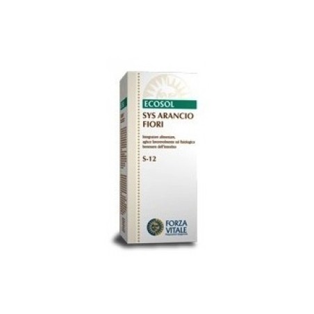 SYS ARANCIO FIORI (Naranjo) S-12 50ml FORZA VITALE (ULTIMAS UNIDADES)